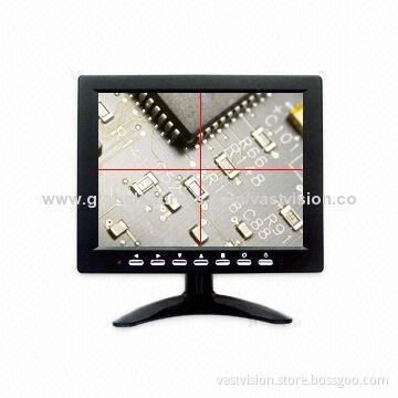 8-inch single cross line & scales optional industrial LCD monitor